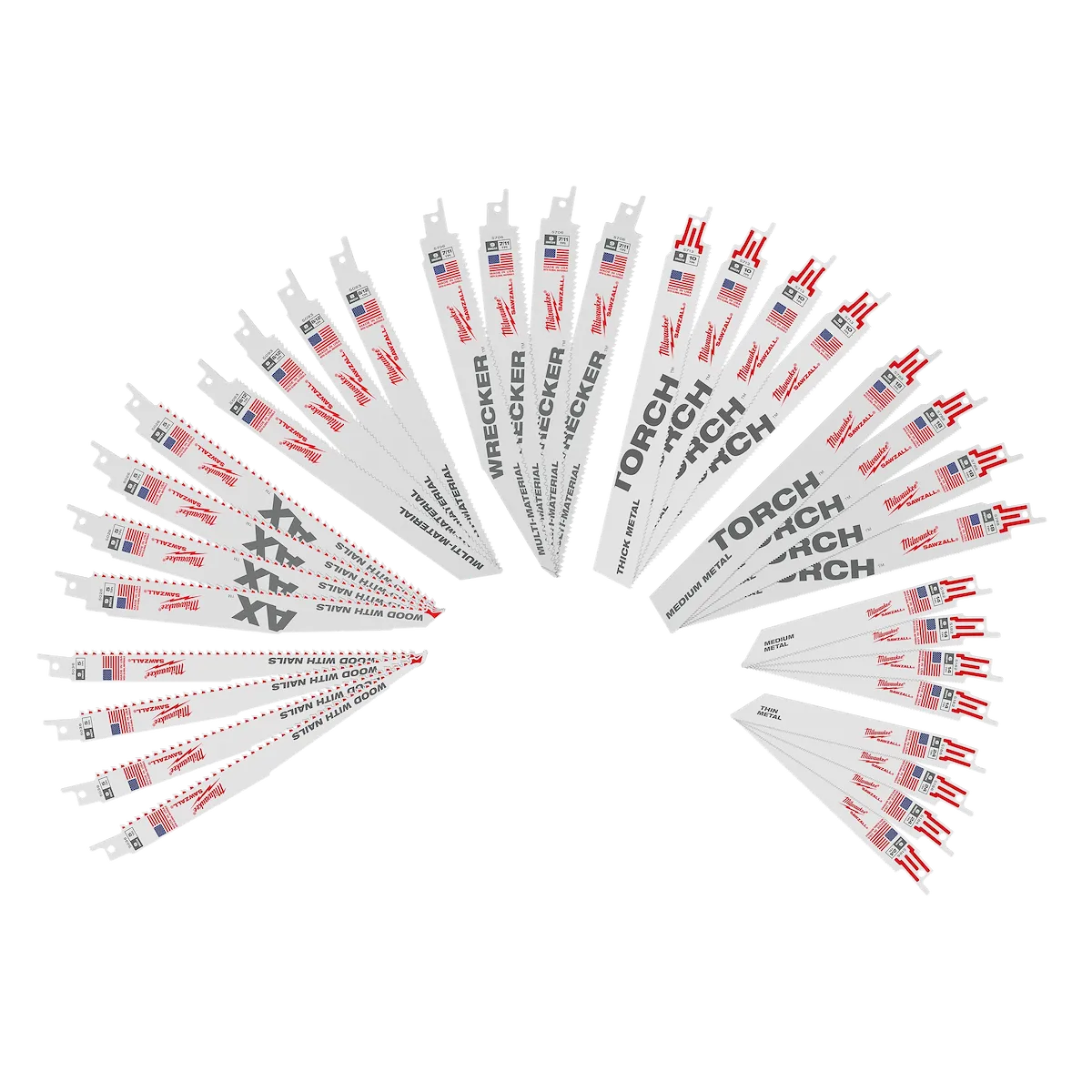 SAWZALL® Blade Set 32 Pc