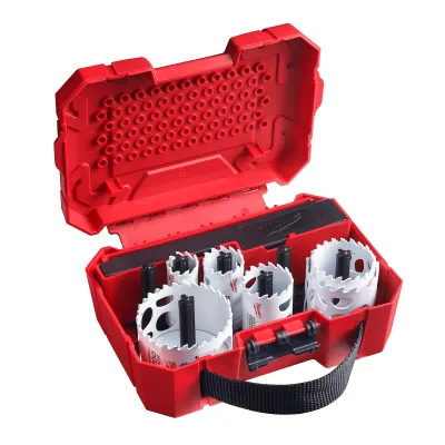 10 PC HOLE DOZER with Carbide Teeth Electrcian's Hole Saw Kit