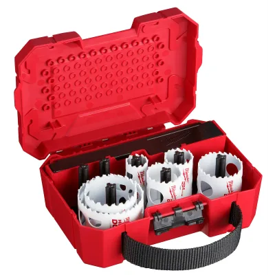 (10PC) HOLE DOZER Electrician Hole Saw Kit