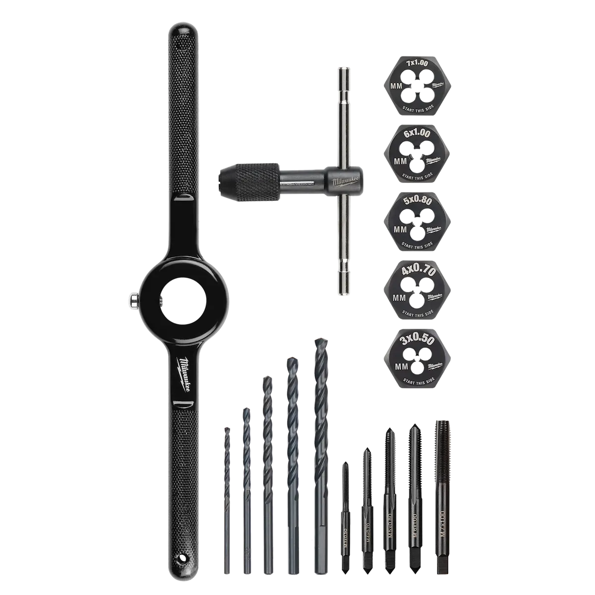 (17PC) Metric Tap & Die Set