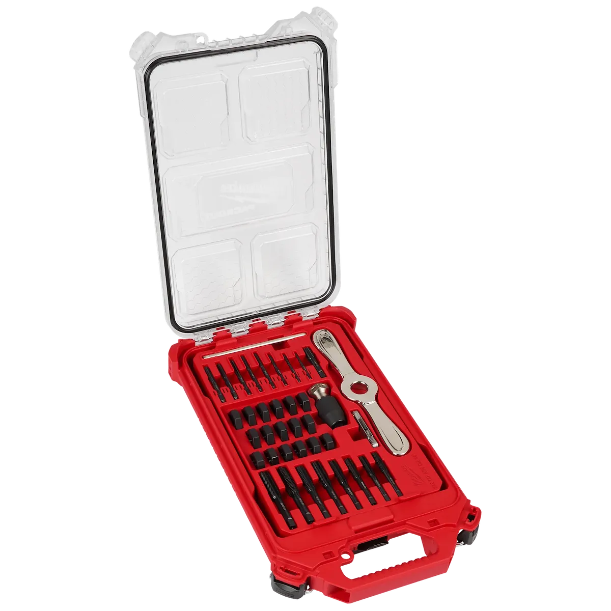 (38PC) SAE Tap & Die PACKOUT™ Set w/ Hex-LOK™ 2-IN-1 Handle