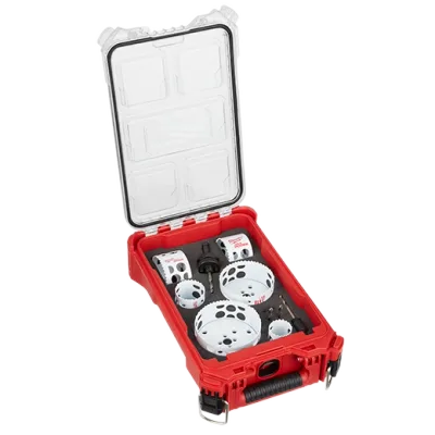 10PC HOLE DOZER l Hole Saw Kit w/ PACKOUT Compact Organizer