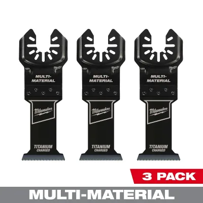 (3PK) 1-3/8" Bi-Metal Multi-Material Multi-Tool Blades