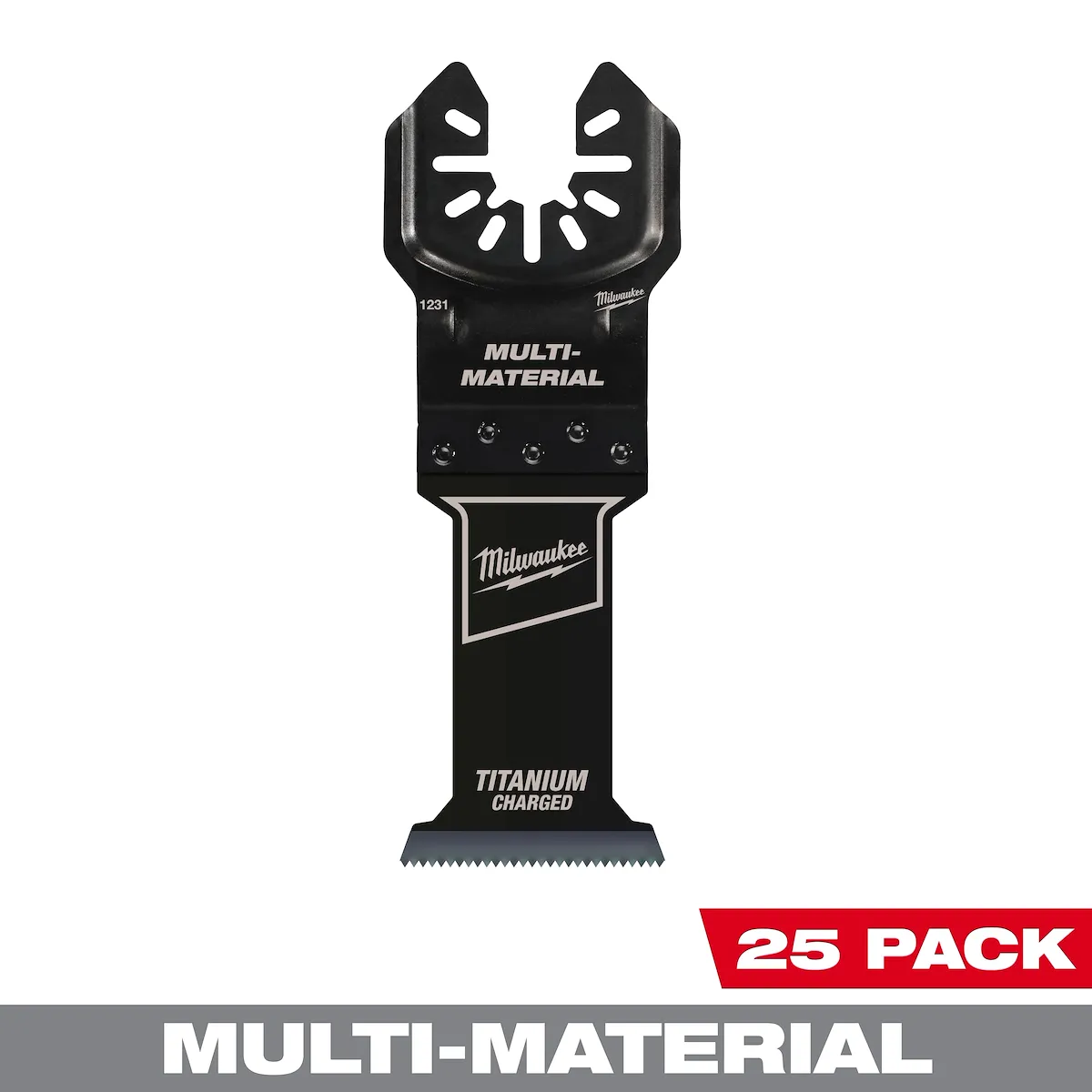 (25PK) 1-3/8" TITANIUM CHARGED™ Bi-Metal Multi-Material Multi-Tool Blades