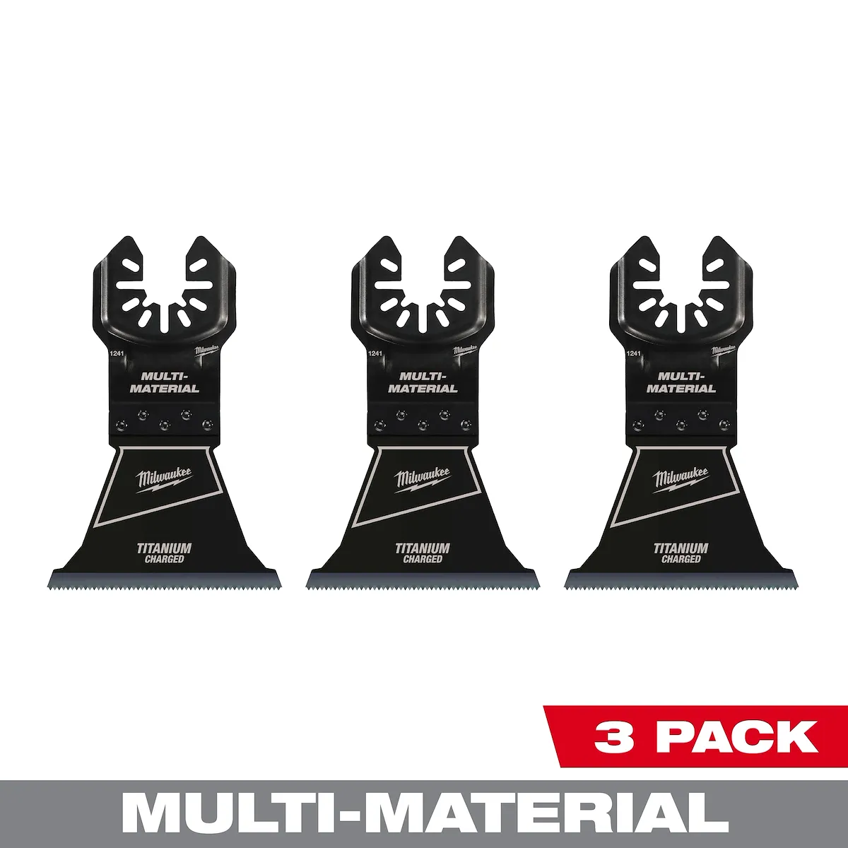 (3PK) 2-1/2" Bi-Metal Multi-Material Multi-Tool Blades