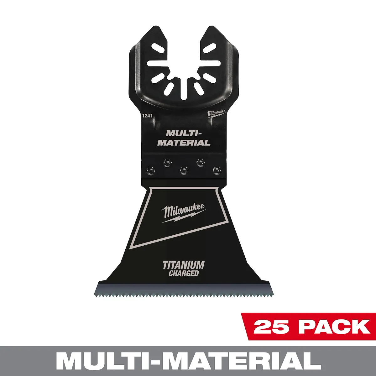 (25PK) 2-1/2" TITANIUM CHARGED™ Bi-Metal Multi-Material Multi-Tool Blades