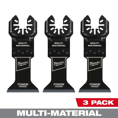 (3PK) 1-3/4" Bi-Metal Multi-Material Multi-Tool Blades