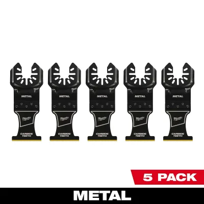 (5PK) 1-3/8" Carbide Teeth Metal Multi-Tool Blades