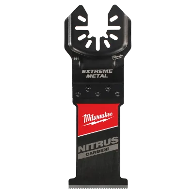 Milwaukee Tool (5PK) NITRUS CARBIDE™ Extreme Metal Universal Fit OPEN-LOK™ Multi-Tool Blade 49-25-1561