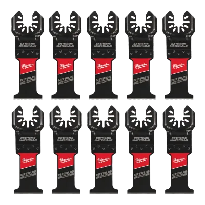(10PK) NITRUS CARBIDE™ Extreme Materials Universal Fit OPEN-LOK™ Multi-Tool Blade