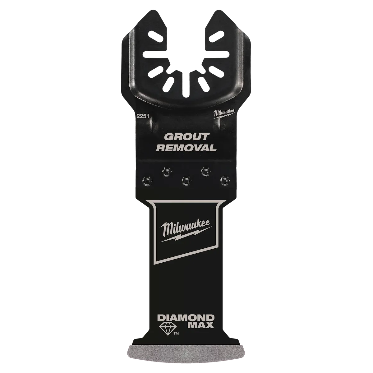 Diamond Grit Grout Removal Multi-Tool Plunge Blade