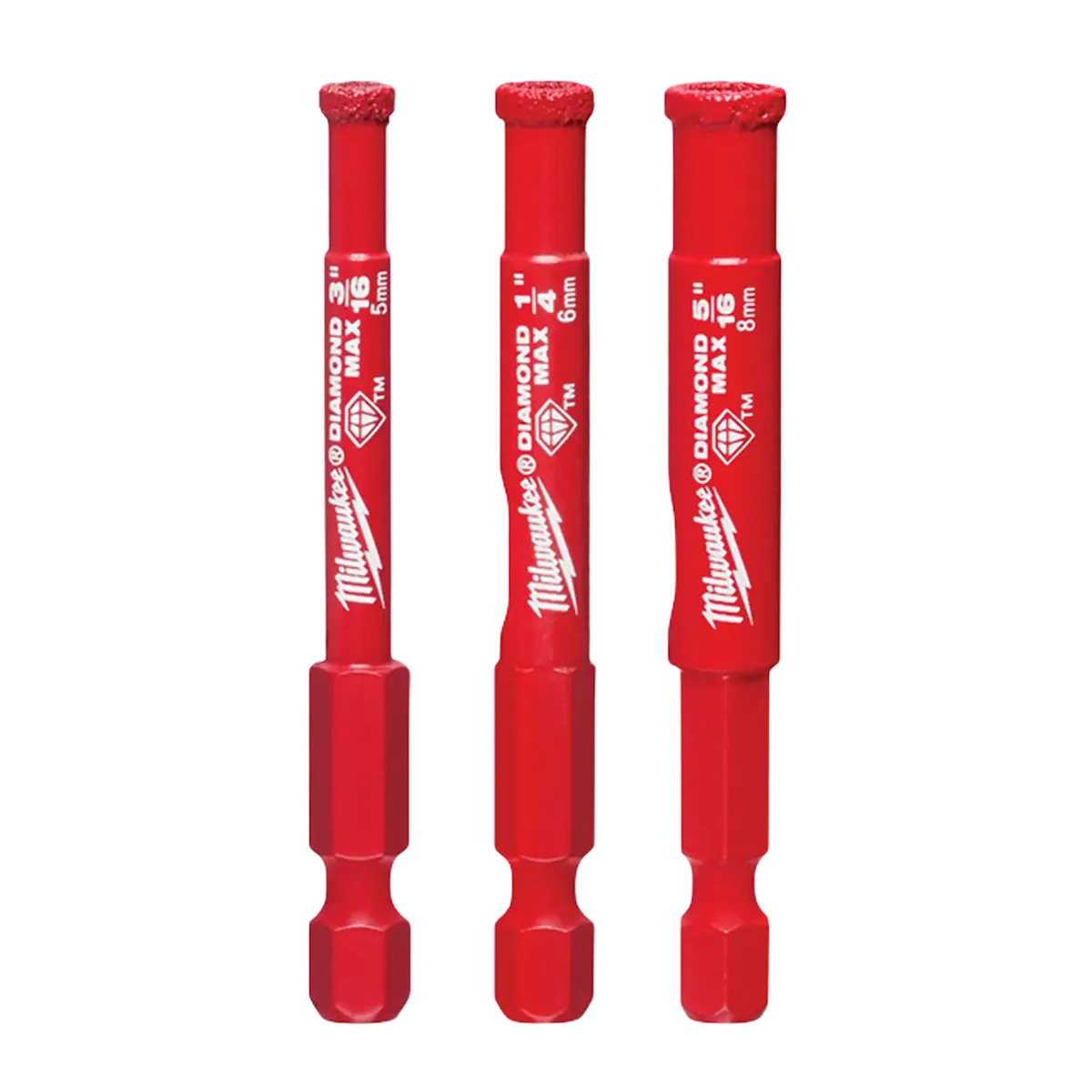 (3PC) Diamond Max™ Hole Saw Bit Set