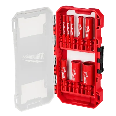 (8PC) Diamond Max™ Hole Saw Bit Set