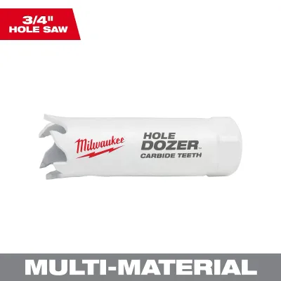 3/4" HOLE DOZER™ with Carbide Teeth Hole Saw