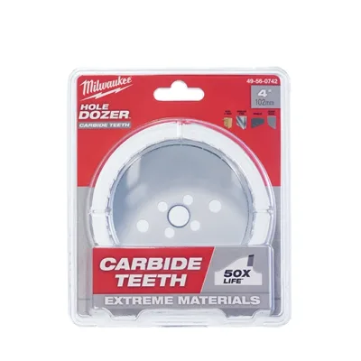 4" HOLE DOZER™ with Carbide Teeth Hole Saw
