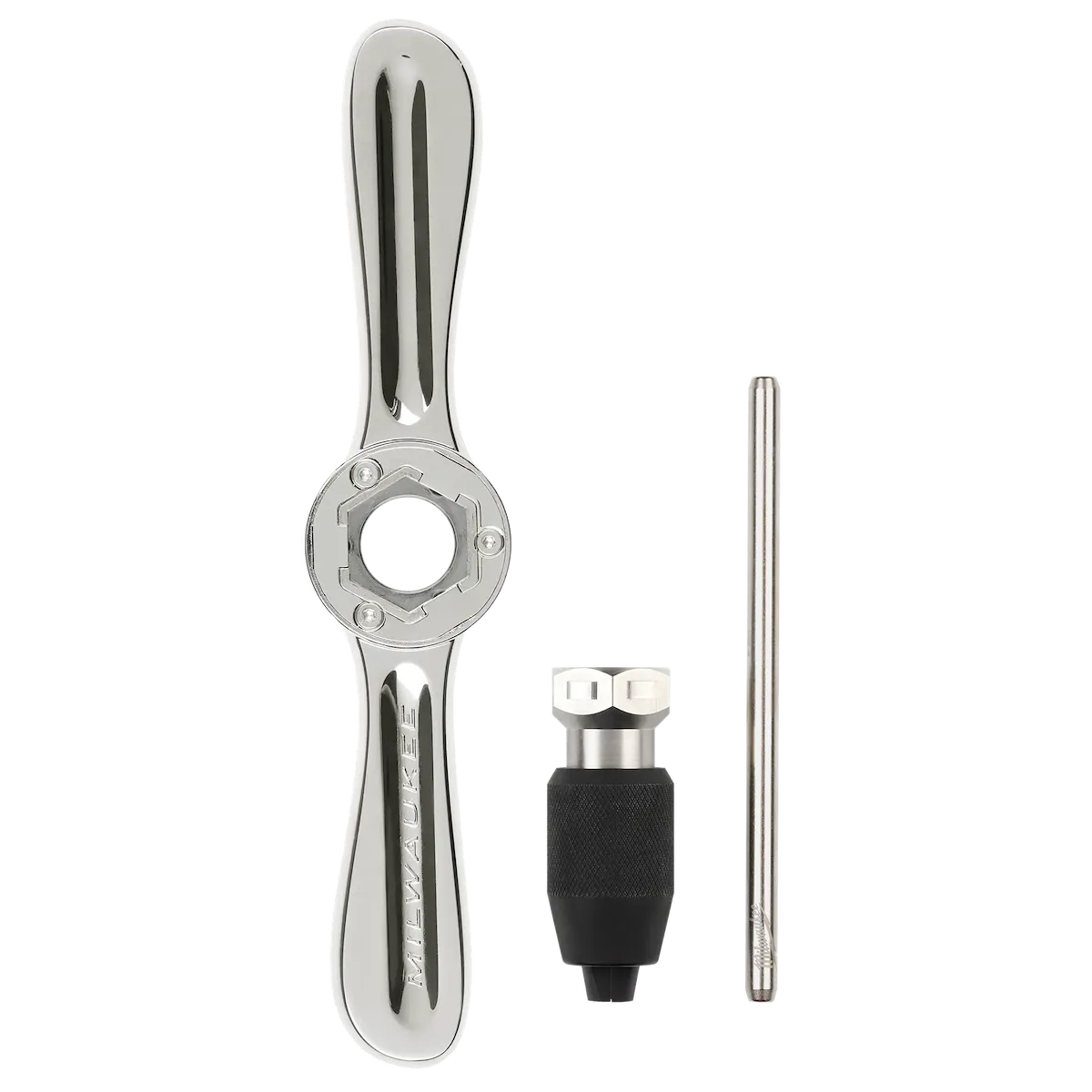 Hex-LOK™ 2-IN-1 Tap and Die Threading Handle & Tap Collet
