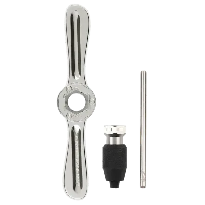 Hex-LOK™ 2-IN-1 Tap and Die Threading Handle​ & Tap Collet
