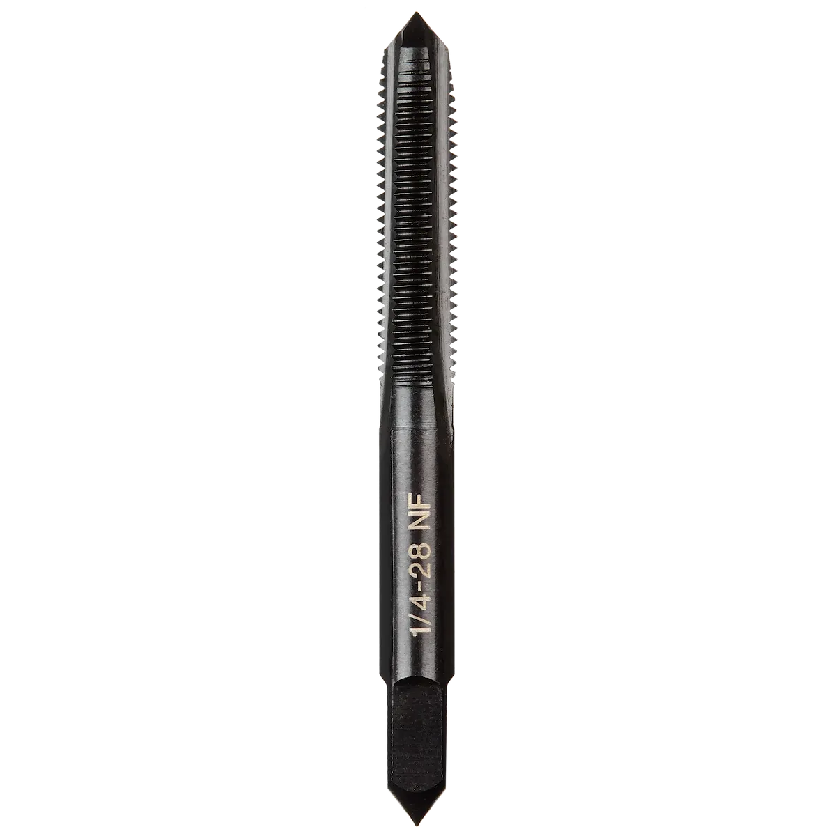 1/4"-28 NF Straight Flute Plug Tap