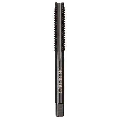 5/16"-18 NC Straight Flute Plug Tap