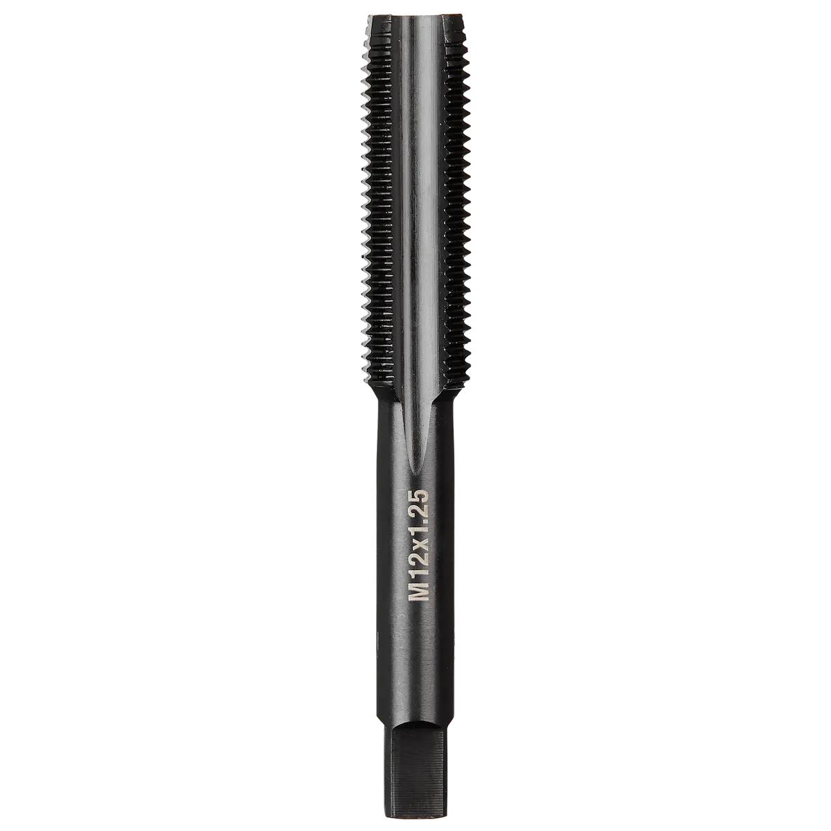 M12-1.25 mm Straight Flute Plug Tap
