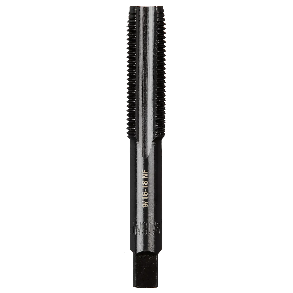9/16"-18 NF Straight Flute Plug Tap