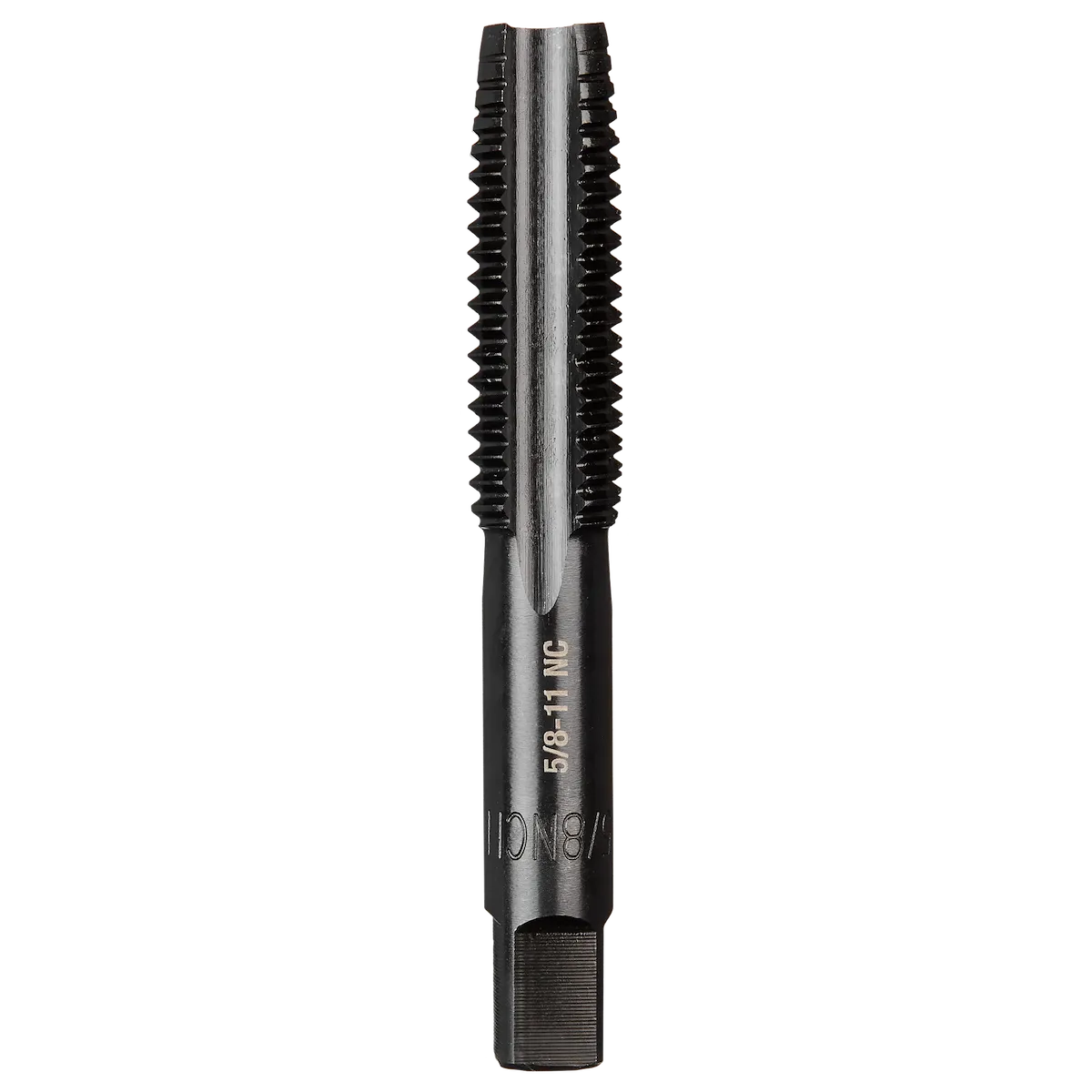 5/8"-11 NC Straight Flute Plug Tap