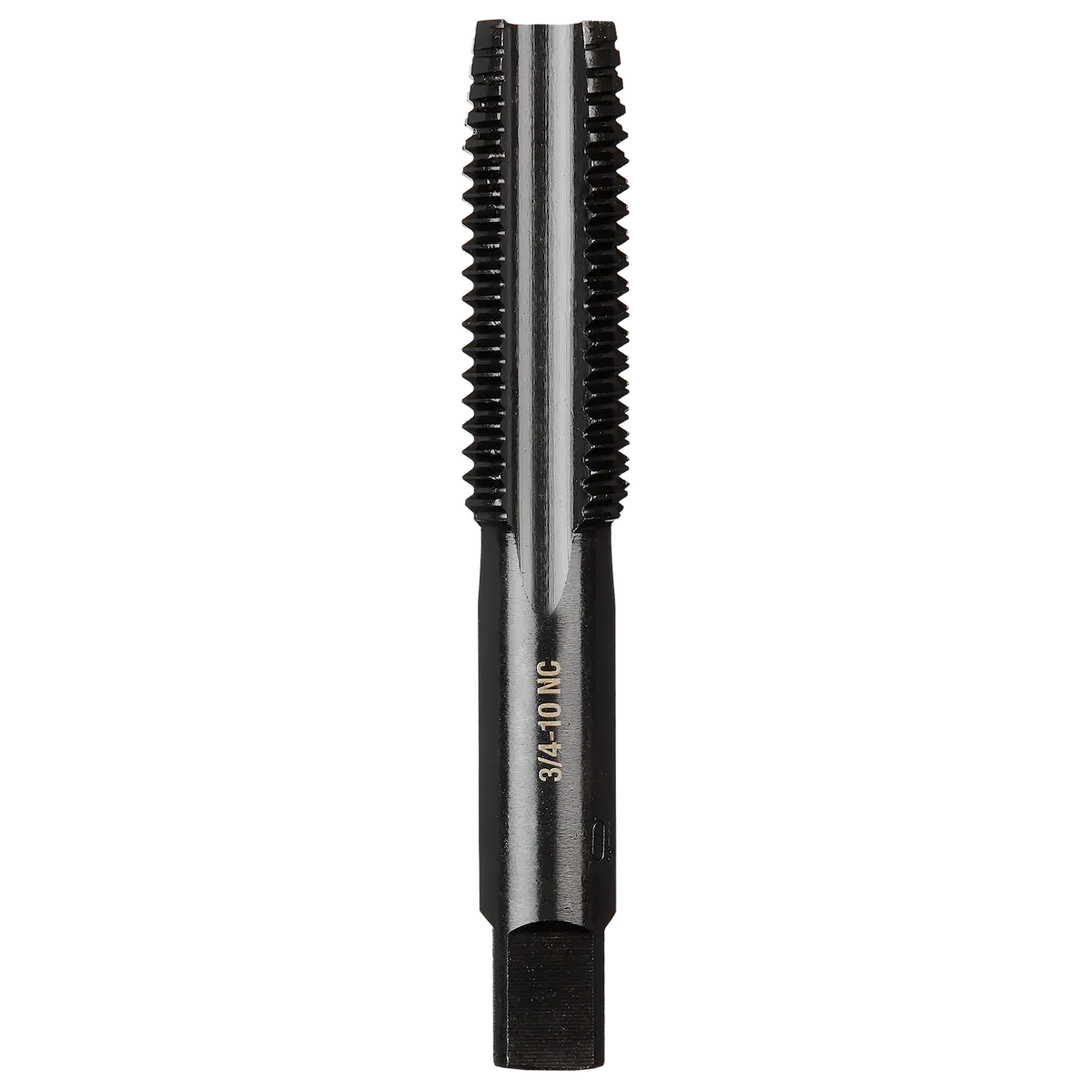 3/4"-10 NC Straight Flute Plug Tap