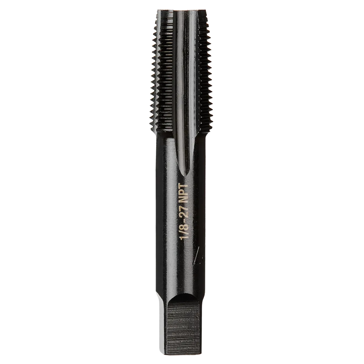 1/8"- 27 NPT Straight Flute Taper Tap