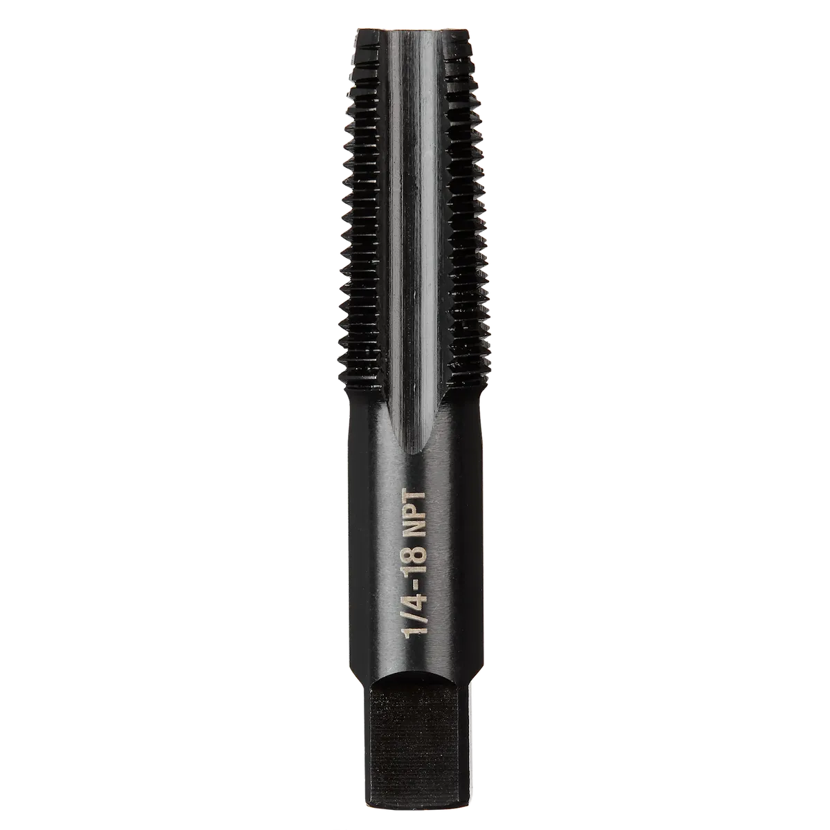 1/4"- 18 NPT Straight Flute Taper Tap