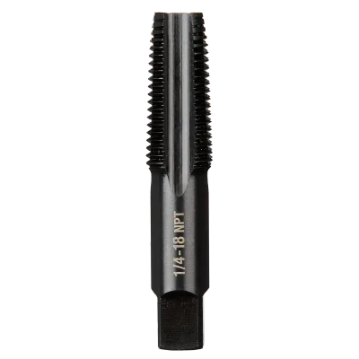 1/4"- 18 NPT Straight Flute Taper Tap