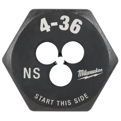 4-36 NS 1-Inch Hex Threading Die