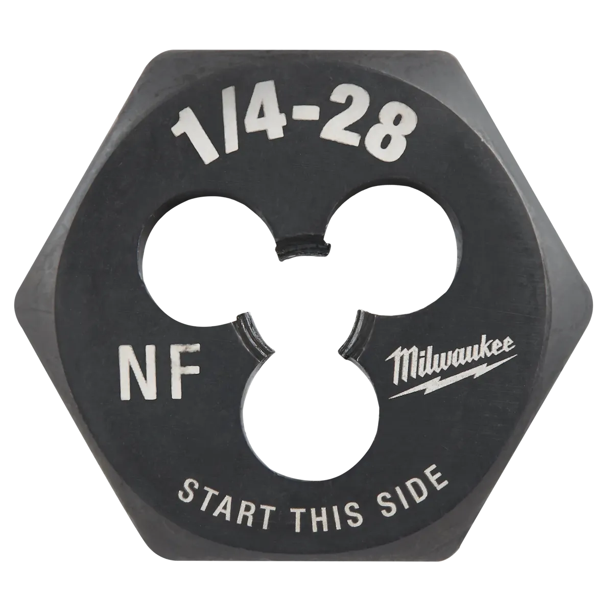 1/4"-28 NF 1-Inch Hex Threading Die