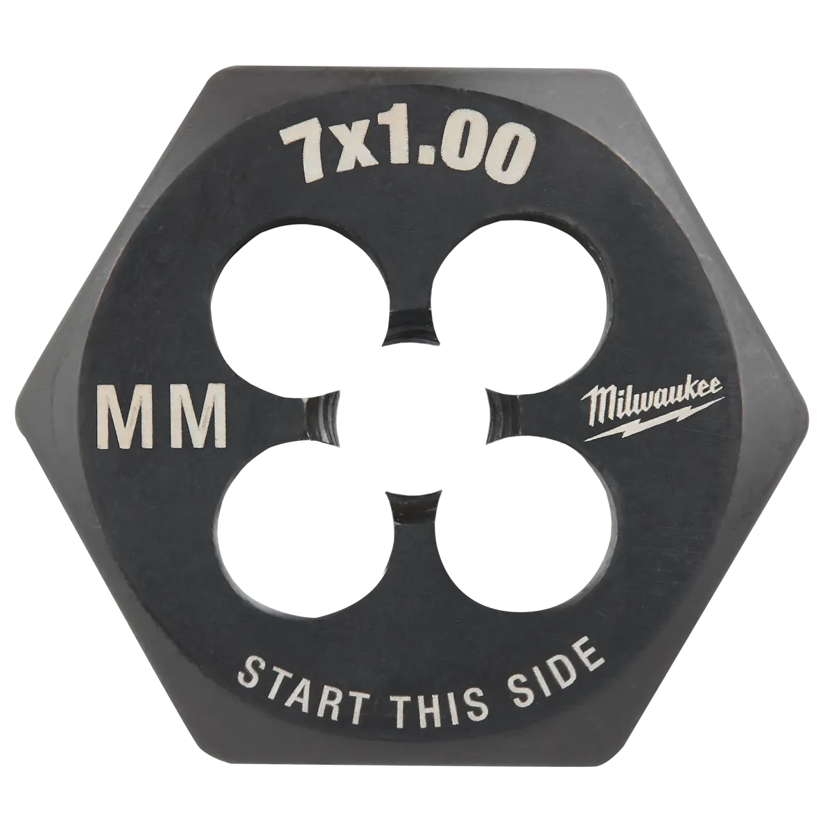 M7-1.00 mm 1-Inch Hex Threading Die
