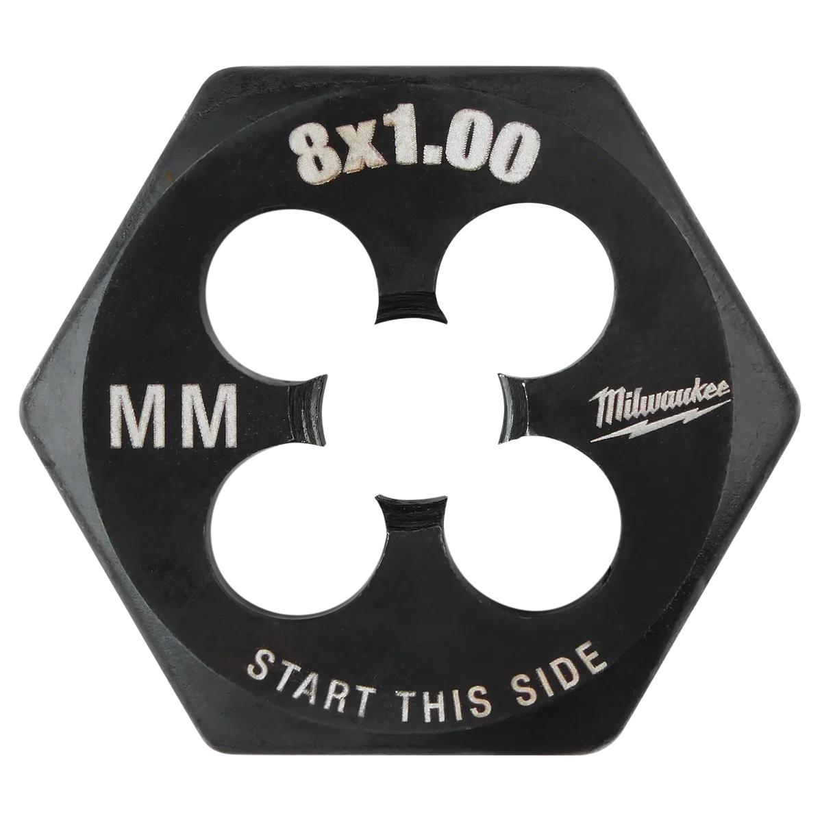 M8-1.00 mm 1-Inch Hex Threading Die