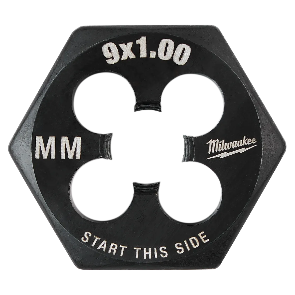 M9-1.00 mm 1-Inch Hex Threading Die