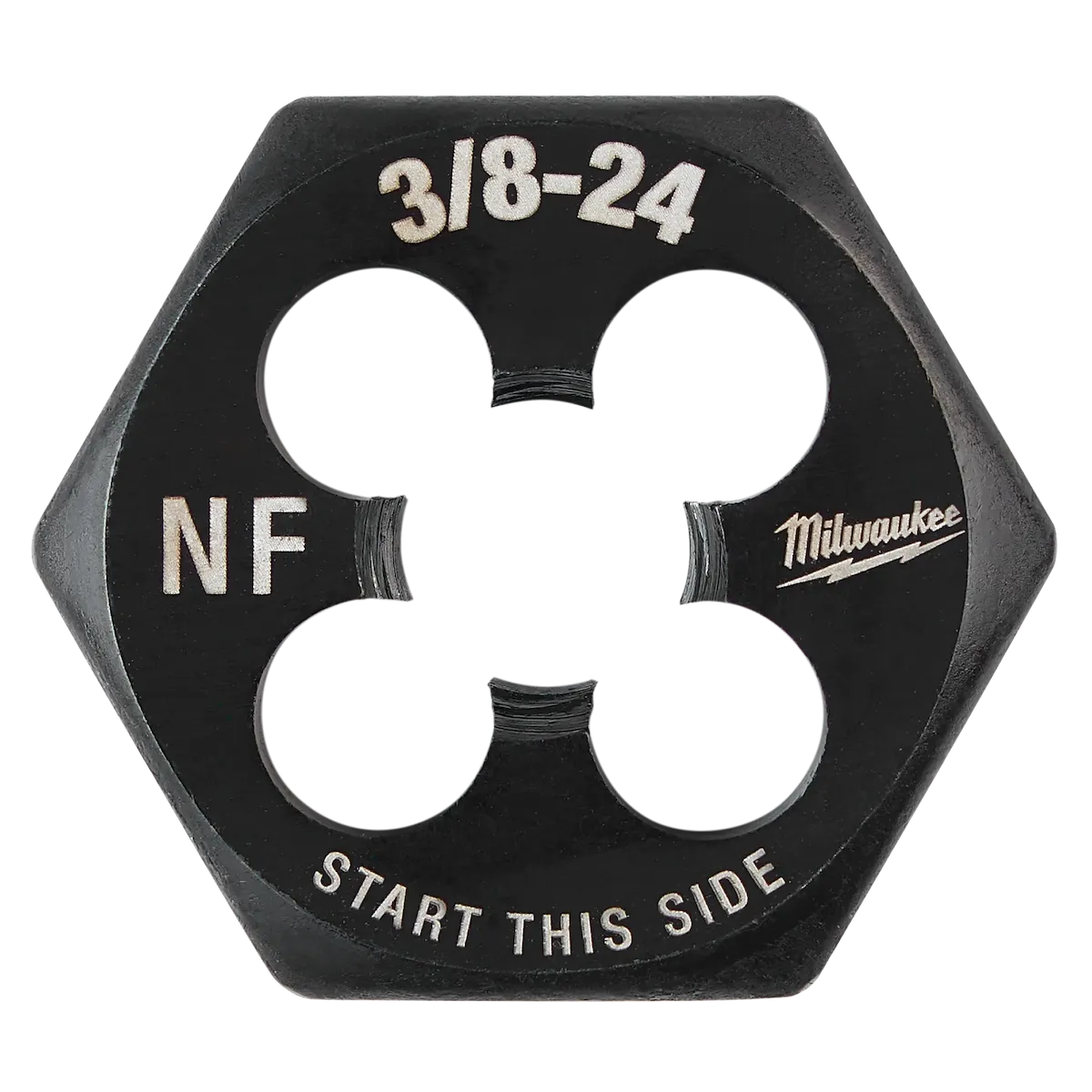 3/8"-24 NF 1-Inch Hex Threading Die