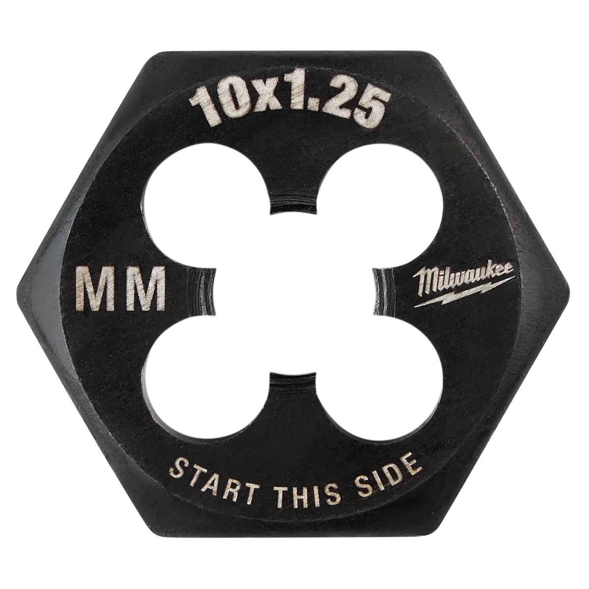 M10-1.25 mm 1-Inch Hex Threading Die