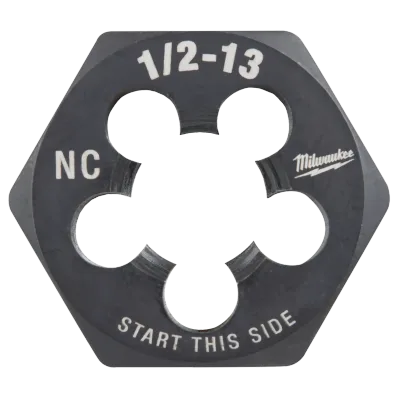 1/2"-13 NC 1-Inch Hex Threading Die