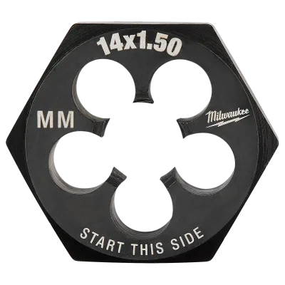 M14-1.50 mm 1-7/16" Hex Threading Die
