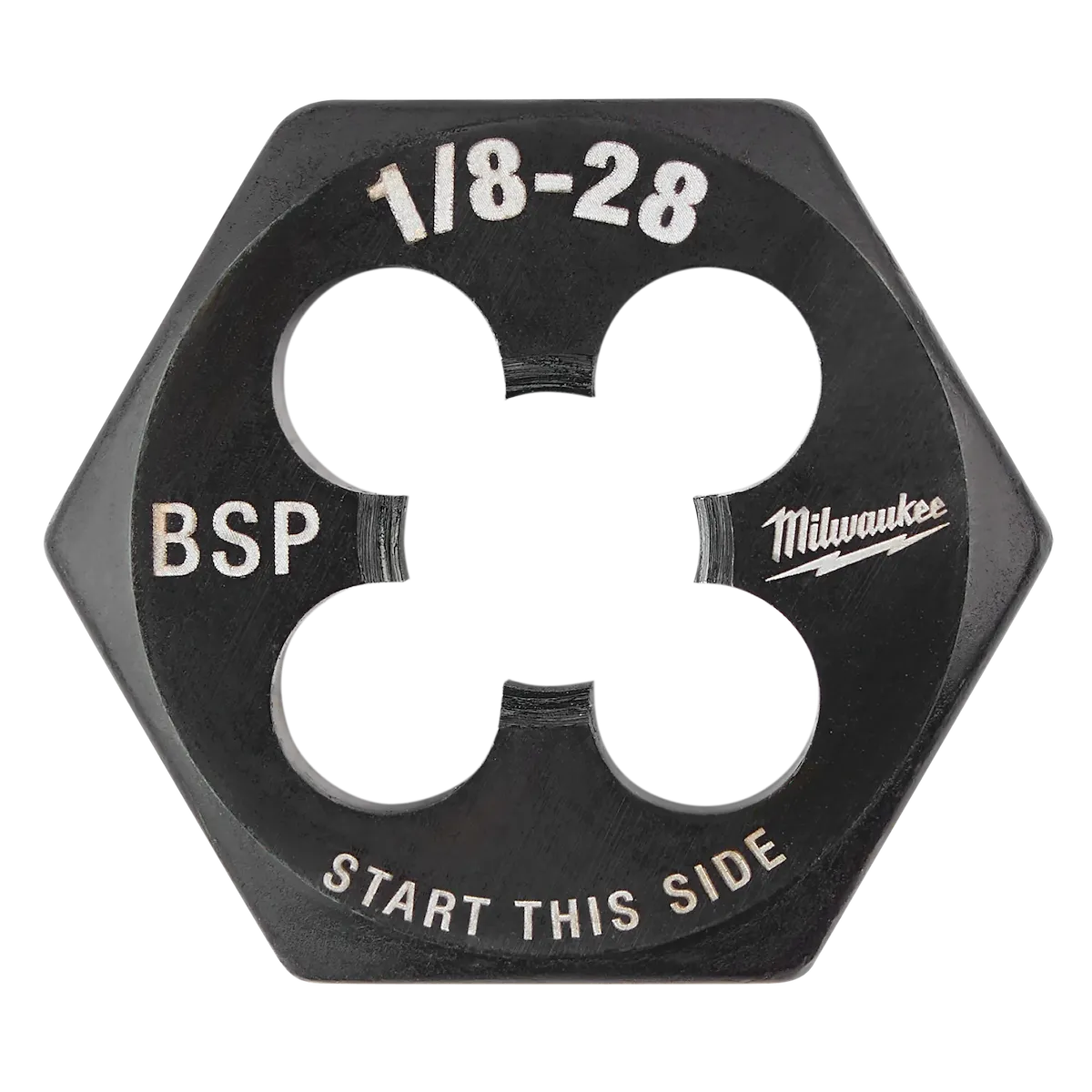 1/8"-28 BSP 1-Inch Hex Threading Die