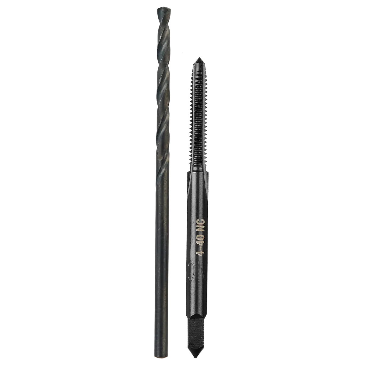 4-40 NC Straight Flute Plug Tap & #43 Drill Bit