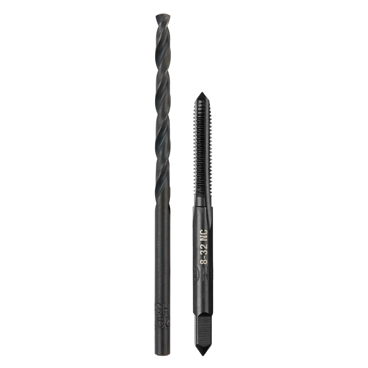 8-32 NC Straight Flute Plug Tap & #29 Drill Bit