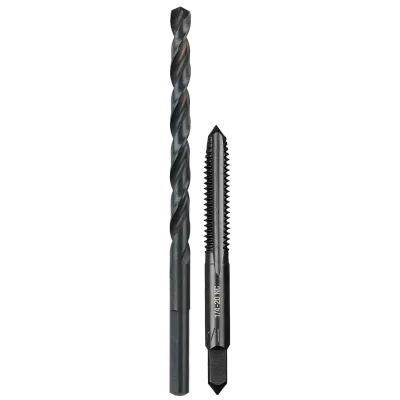 1/4"-20 NC Straight Flute Plug Tap & #7 Drill Bit