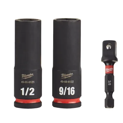 (3PC) 3/8" Drive SHOCKWAVE™ Impact Duty™ Socket Set