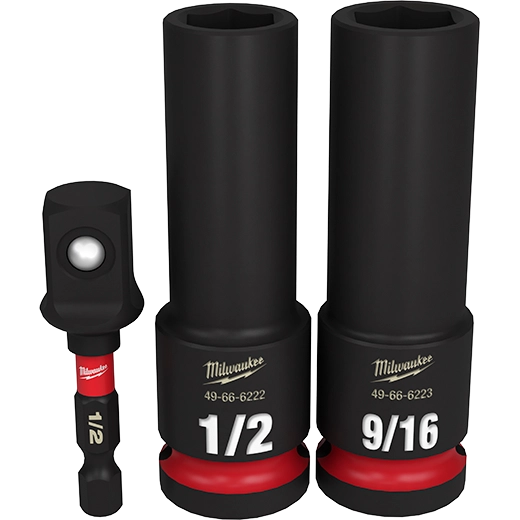 (3PC) SHOCKWAVE Impact Duty™ 1/2" Drive Socket Set