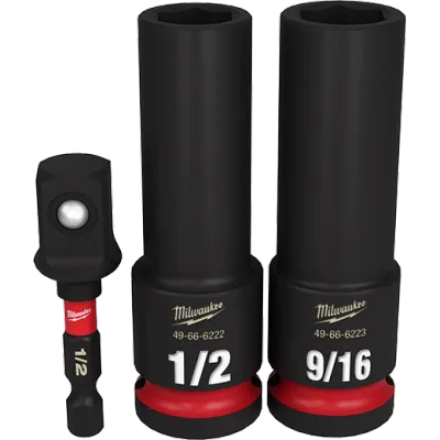 (3PC) SHOCKWAVE Impact Duty™ 1/2" Drive Socket Set
