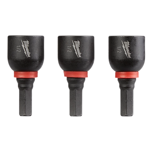 SHOCKWAVE Impact Duty™ 1/2” Insert Magnetic Nut Driver 3PK