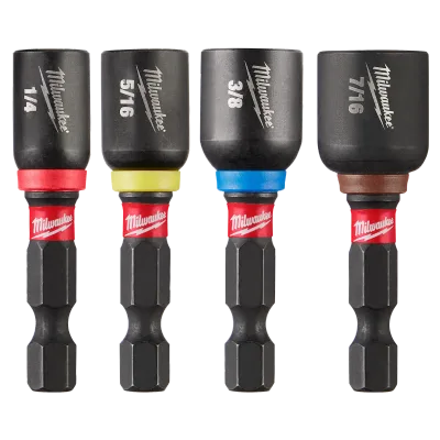 SHOCKWAVE Impact Duty™ 1-7/8" Magnetic Nut Driver Set 4PC