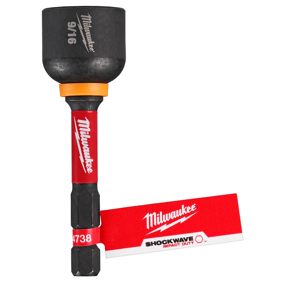(10PC) SHOCKWAVE™ Impact Duty 9/16” x 2-9/16” Magnetic Nut Driver