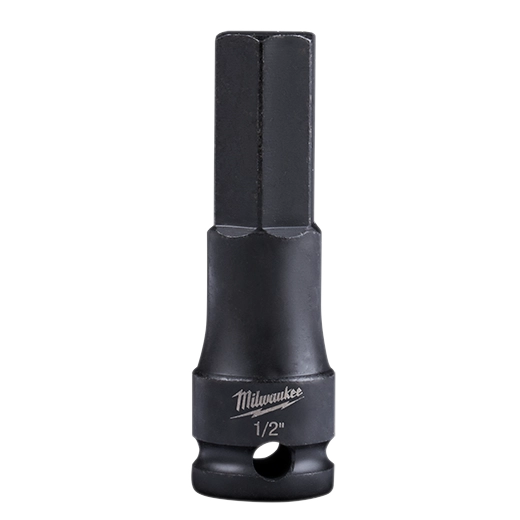 1/2" SHOCKWAVE™ Lineman's Impact 3/8" Drive Hex Bit Socket